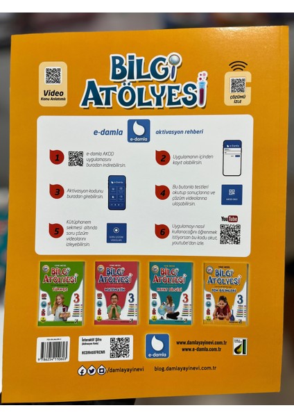 Bilgi Atölyesi Fenbilimleri 3.sınıf