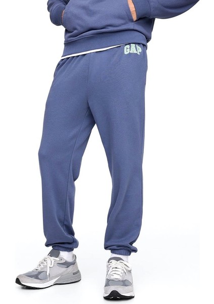 Logo Fransız Havlu Kumaş Jogger Eşofman Altı - 707924