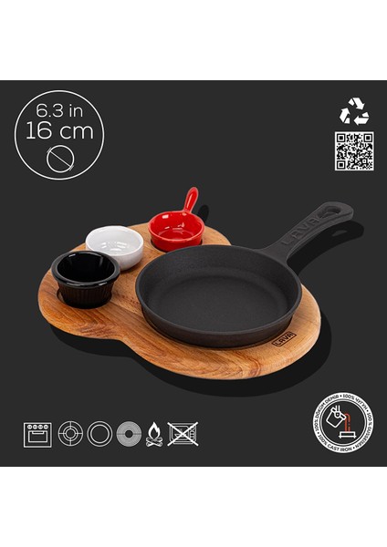 Sahan Yuvarlak Ahşap Stand Siyah Mat 16 cm Eco K44 fiyatları