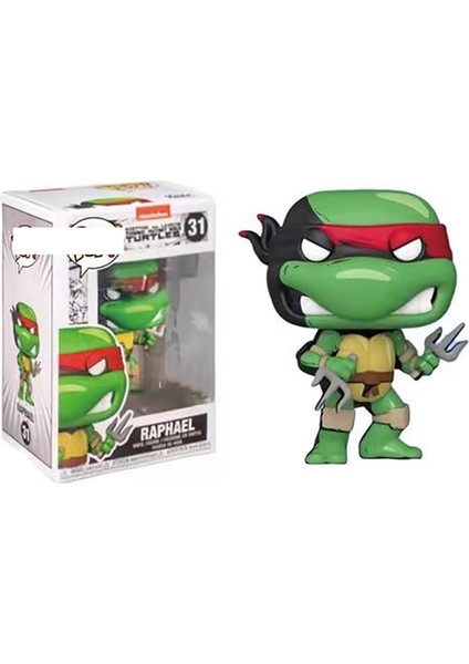Justice League Batman Superman Flash Teenage Mutant Ninja Turtles Anime El Kuklası Hediyelik Maket Süsler (Yurt Dışından)