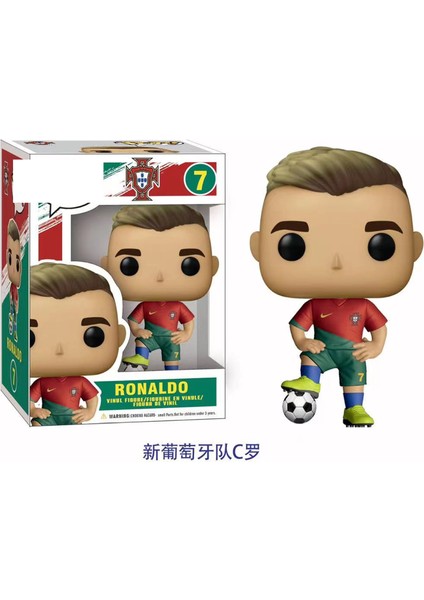 Pop Futbol Bebeği C Luo Messi Mbappe Benzema Neymar Çevresel Hediyelik Eşya Süsleri Yapmak Için El (Yurt Dışından)