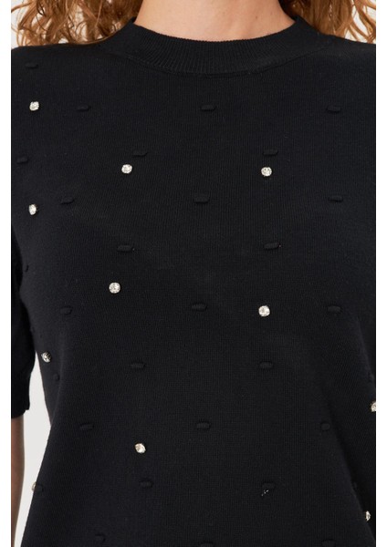 Taş Detay Balıkçı Yaka Kazak fiyatları