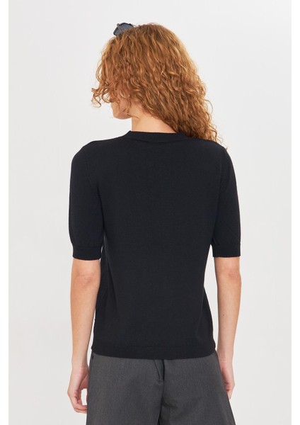 Taş Detay Balıkçı Yaka Kazak modelleri