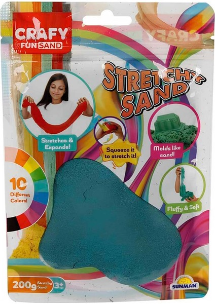 Streç Oyun Kumu Turkuaz 200 gr