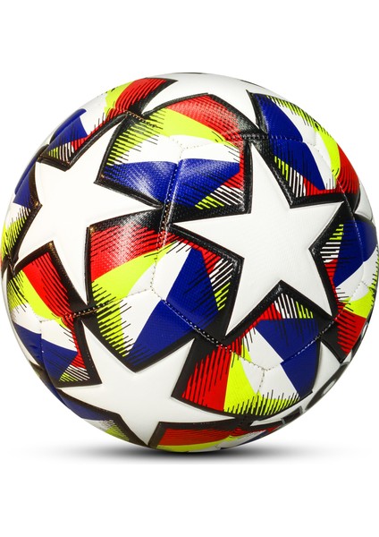 Futbol Topu Neon Şampiyonlar Ligi Dayanıklı Sert Zemin Halı Saha Futbol Topu 061