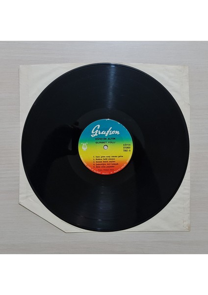Hüseyin Altın - Gurbet Yolu - Dönem Baskı Plak - Longplay - Lp