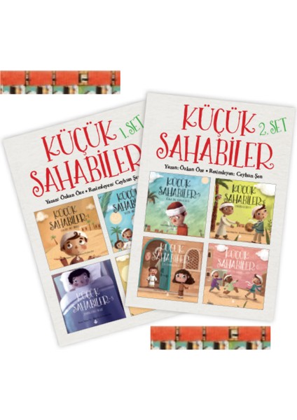 Özkan Öze- Küçük Sahabiler 1. ve 2. Set (8 Kitap)