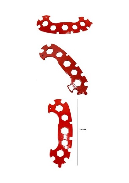 Bisiklet Tamir Anahtarı (06MM-17MM) - 15 In 1