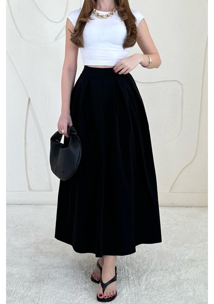 Pile Detaylı Kloş Etek fiyatları