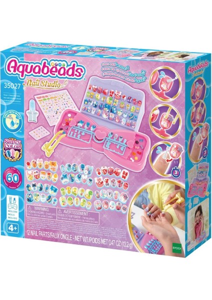 35027 Aquabeads Tasarla ve Sergile Tırnak Atölyesi +4 Yaş