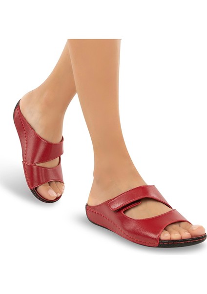Solena Anatomik Taban Cırtlı Kadın Terlik