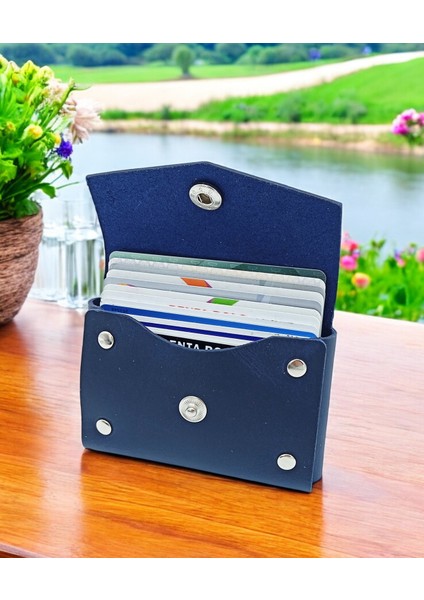 Cronder Deri Yan Model Kutu Kartlık