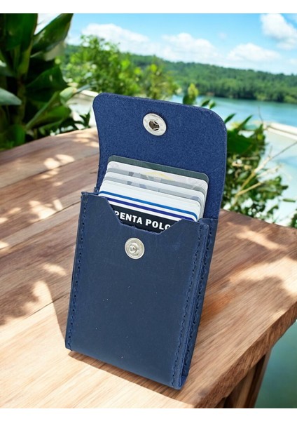 Cronder Deri Dik Model Kutu Kartlık