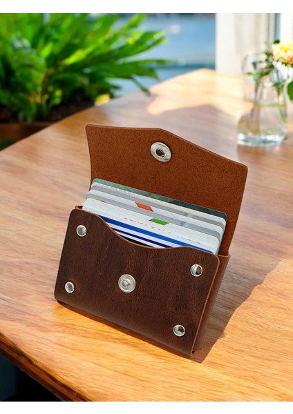 Cronder Deri Yan Model Kutu Kartlık