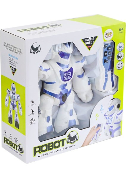 09406-606-3 Kt Kumandalı Pilli Robot