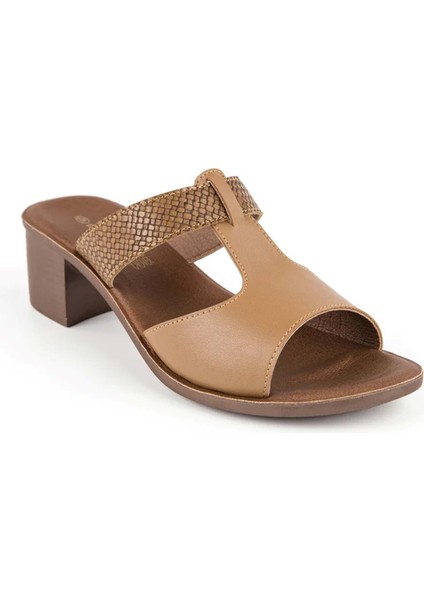 Ceria Anatomik Kadın Topuklu Terlik modelleri