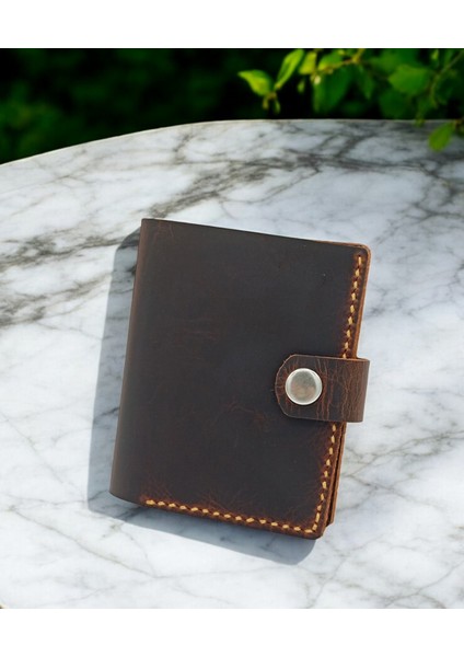 Cronder Hakiki Deri Şeffaf Gözlü Cüzdan Kartlık indirimleri