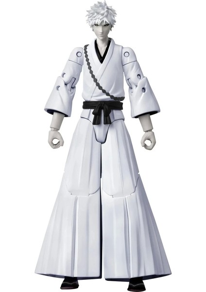Beyaz Ichigo Kurosaki Poz Verilebilir Figür 16 cm