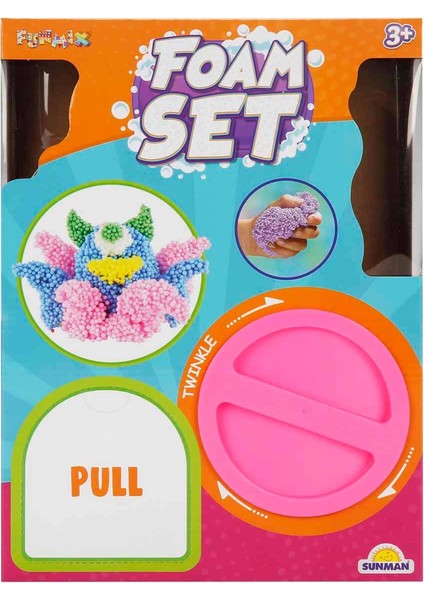 Funmix 5 Renkli Köpük Slime Seti