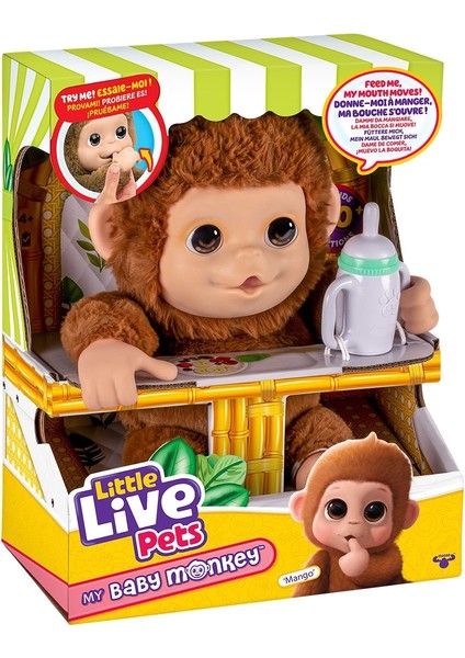 LP500000 Little Live Pets Yavru Maymun - 26613