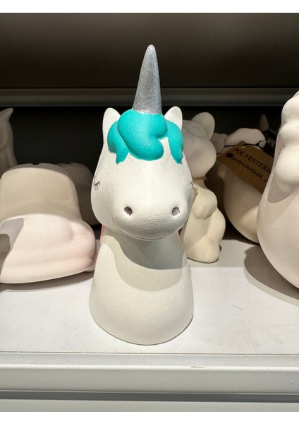 Unicorn Tek Boynuzlu At Seramik Obje modelleri
