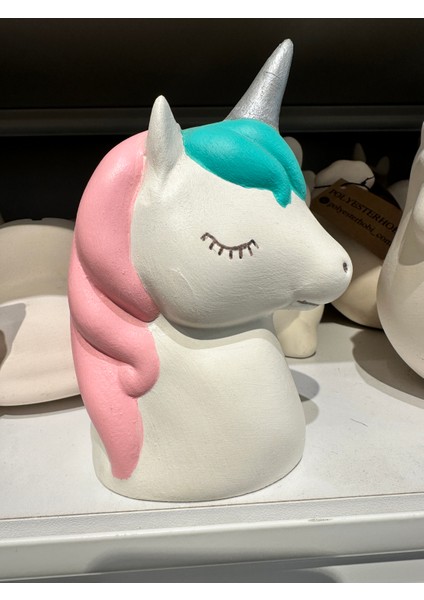 Unicorn Tek Boynuzlu At Seramik Obje fırsatları