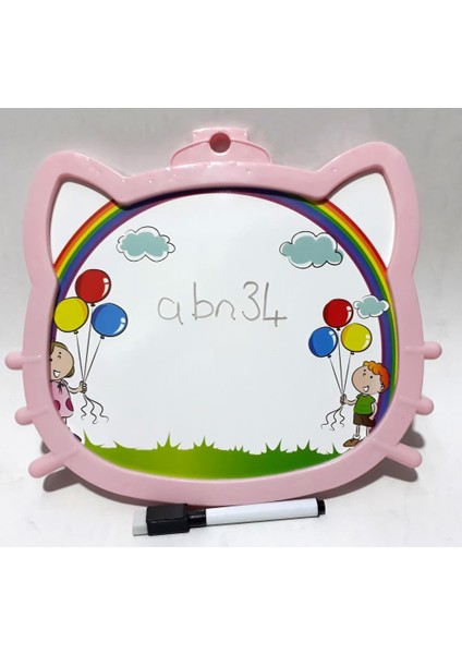 Hello Kitty Iki Yüzlü 27X24CM Ebatında Özel Kalemli Yazı Tahtası Silgili Mıknatıslı Özel Kalemli modelleri