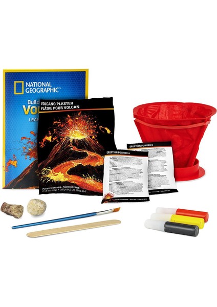 NAT02002 National Geographic Volkan Deney Kiti - Trvolcano2 +8 Yaş