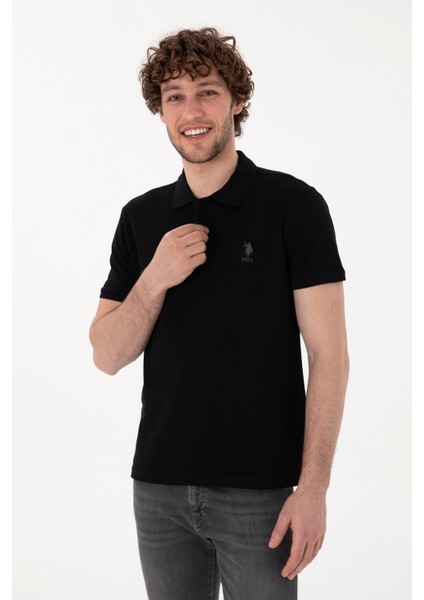 Erkek Siyah Tişört Basic 50298041-VR046 modelleri