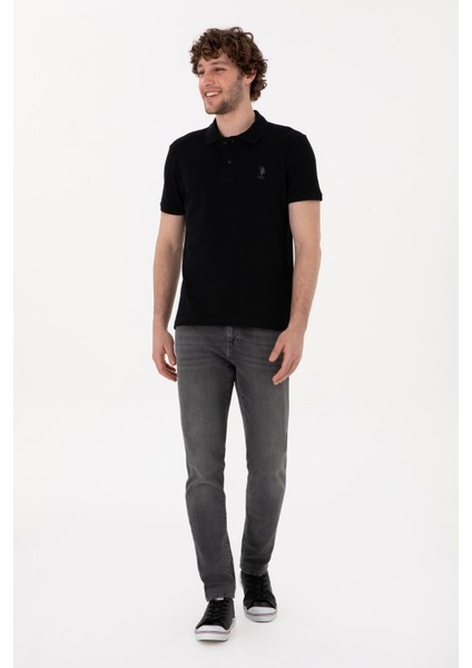 Erkek Siyah Tişört Basic 50298041-VR046 fırsatları