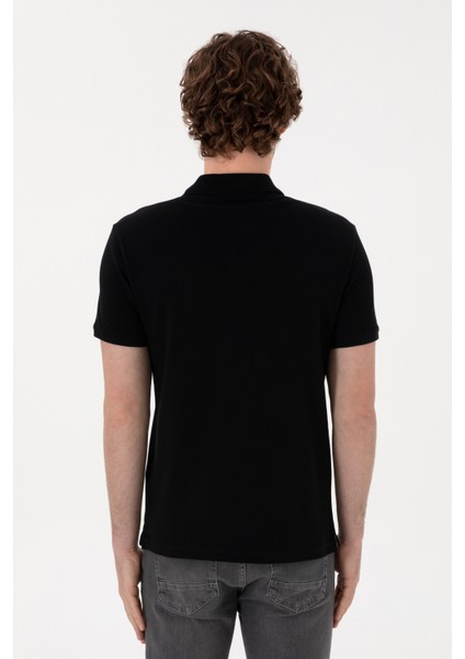 Erkek Siyah Tişört Basic 50298041-VR046 indirimleri