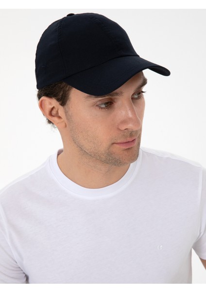 Erkek Lacivert Spor Şapka 50307102-200