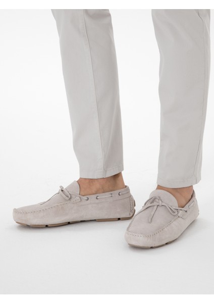 Erkek Taş Süet Loafer Ayakkabı 50308450-VR049