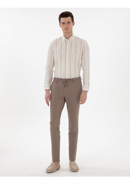 Erkek Vizon Klasik Jogger Pantolon 50306962-VR011