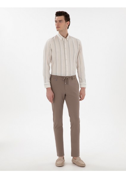 Erkek Vizon Klasik Jogger Pantolon 50306962-VR011