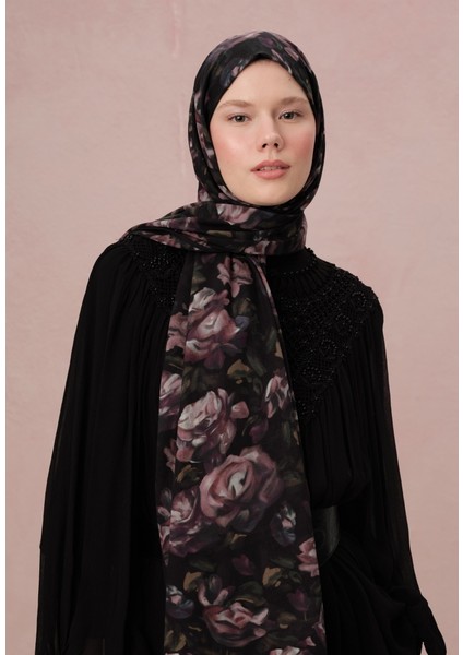 Lavanta Fresh Scarfs Wıld Rose Vual Şal modelleri