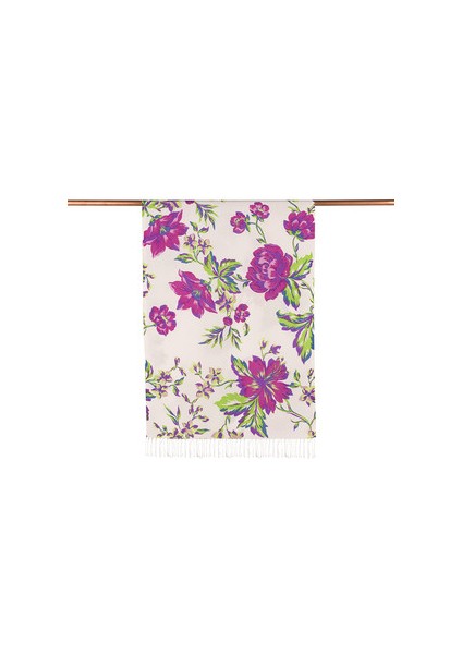 Beyaz-Mor Ipekevi Ipek Şal 5218 fiyatları