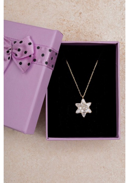 Beyaz Taşlı Lotus Çiçeği Gümüş Kolye 18 Ayar Sarı Altın Kaplama Lotus Çiçeği Kolyesi 925 Ayar Gümüş Kadın Kolye | Bayan Zirkon Taşlı Lotus Kamelya Çiçeği Gold Kadın Gümüş Kolye modelleri