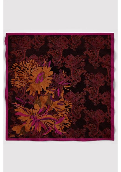 Pembe Ed Scarf Vision Art Collection Flare Eşarp