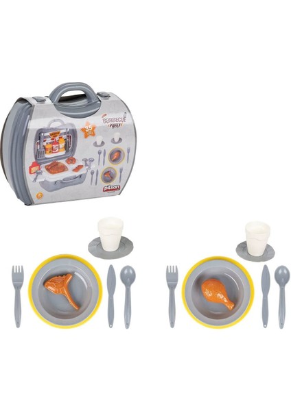 03 368 Pilsan Çantalı Barbekü Seti