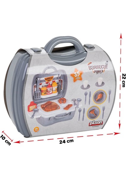 03 368 Pilsan Çantalı Barbekü Seti