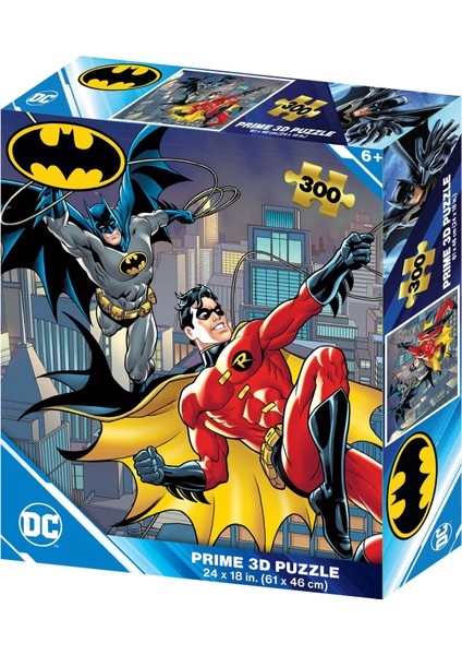 Prime 3D - Batman ve Robin 300 Parça Yetişkin Puzzle 32710