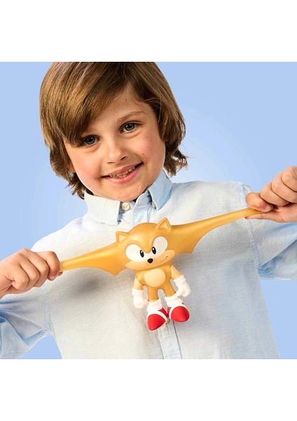 Goojitzu Gold Sonic The Hedgehod Stretch Figür