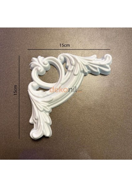 Eagle Ps Boyanabilir 2.5 cm Çıta Geçmeli Köşe Motifi
