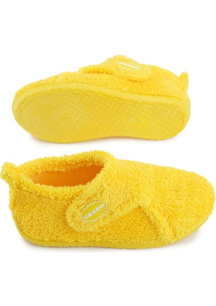 Kışlık Kız Çocuk Peluşlu Rahat Taban Cırt Cırtlı Ayarlanabilir Ev Okul Kreş Panduf Ayakkabı indirimleri