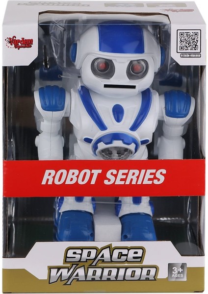 DF-6022 Işıklı ve Müzikli Disk Atan Uzay Savaşçısı Robot