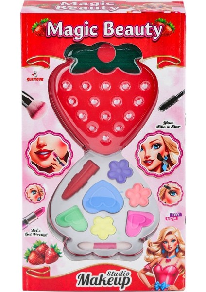 CLK-420 Tekli Çilek Makyaj Seti -Çalkan Plastik