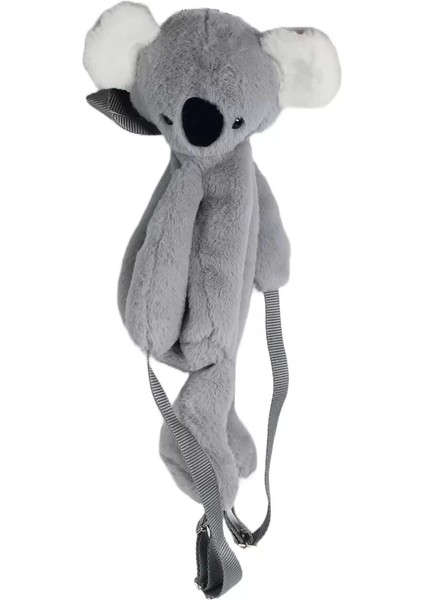 Koala Peluş Çanta Gri