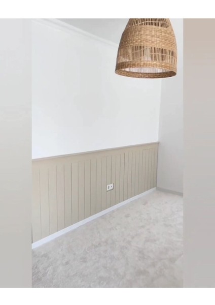 Çok Renkli Ahşap Duvar Paneli, Dekoratif, Boyanabilir, 54x102 cm, 6mm Mdf