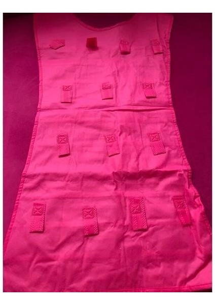 Elbise Şeklinde Takı Organizeri - Pembe modelleri